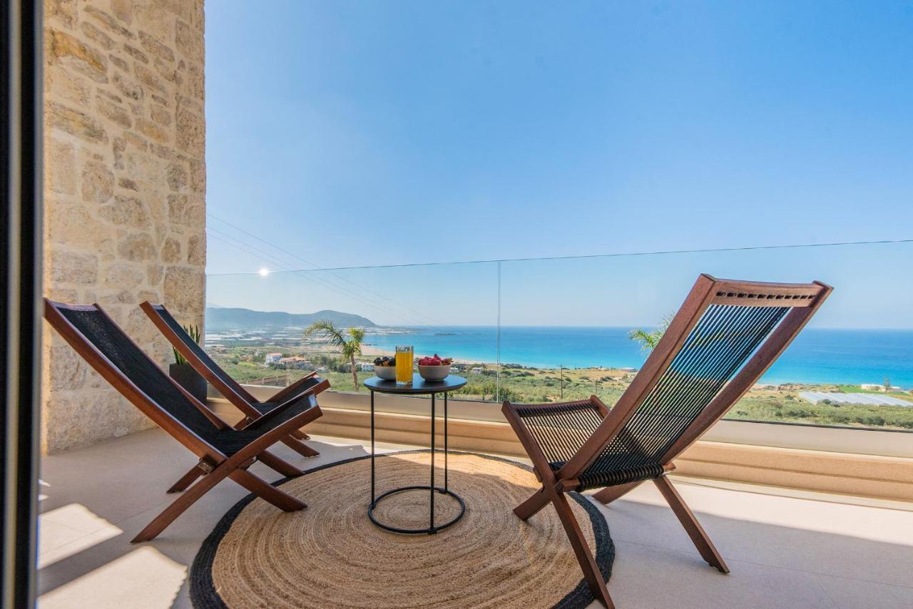 Cielo E Mare Villas I "Free" Heated Pools & Seaview Фаласарна Екстериор снимка