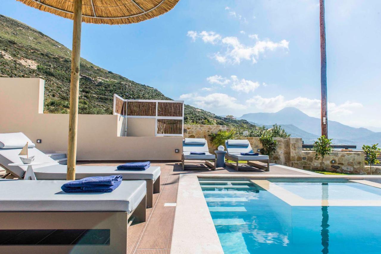 Cielo E Mare Villas I "Free" Heated Pools & Seaview Фаласарна Екстериор снимка