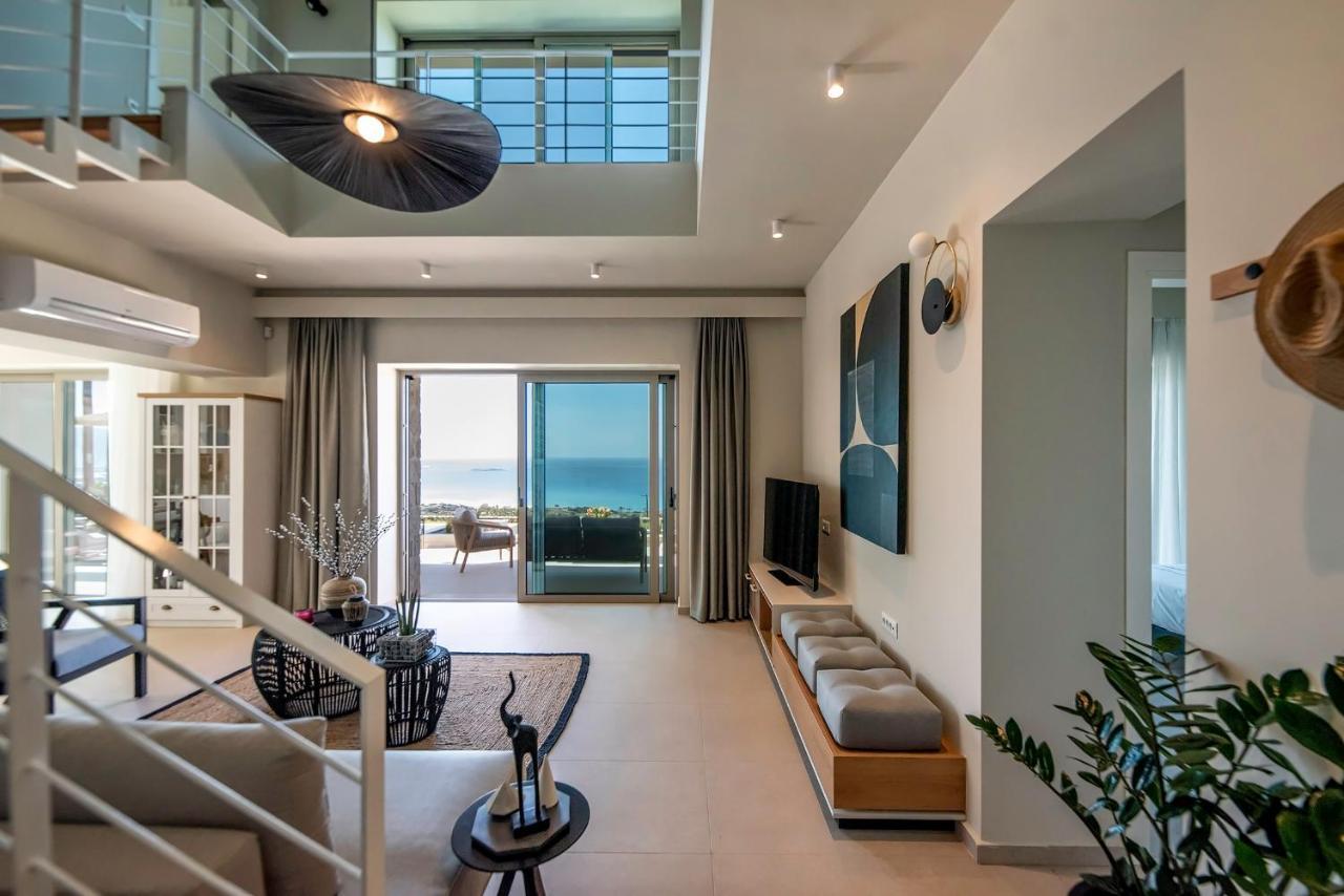 Cielo E Mare Villas I "Free" Heated Pools & Seaview Фаласарна Екстериор снимка