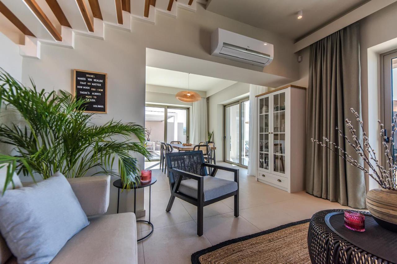 Cielo E Mare Villas I "Free" Heated Pools & Seaview Фаласарна Екстериор снимка