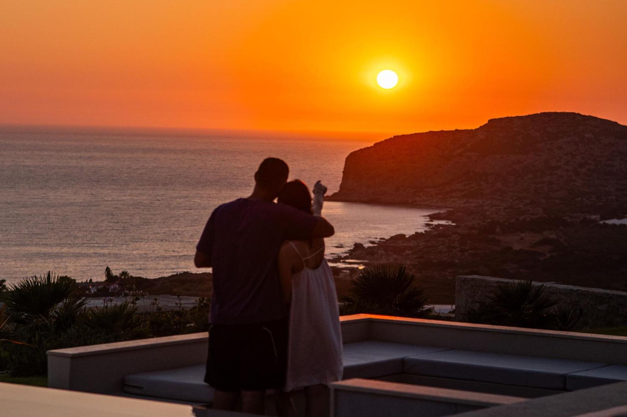 Cielo E Mare Villas I "Free" Heated Pools & Seaview Фаласарна Екстериор снимка