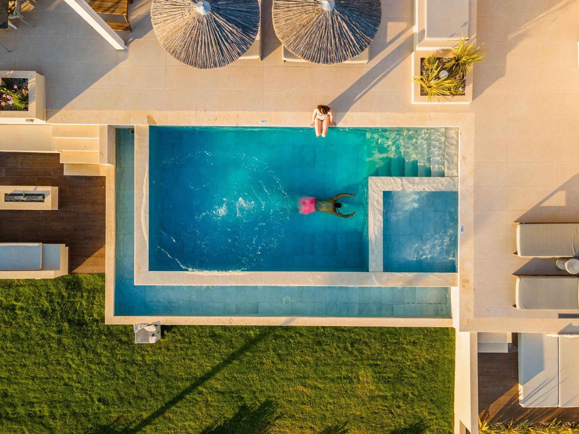 Cielo E Mare Villas I "Free" Heated Pools & Seaview Фаласарна Екстериор снимка