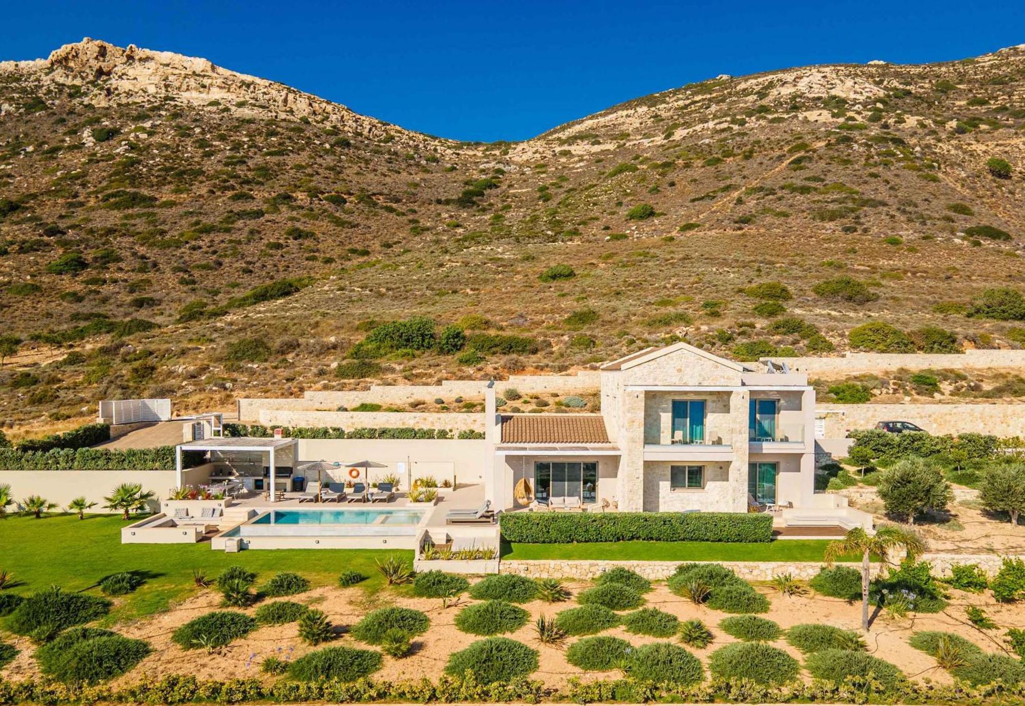 Cielo E Mare Villas I "Free" Heated Pools & Seaview Фаласарна Екстериор снимка