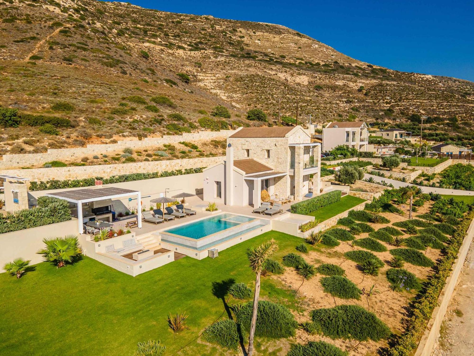 Cielo E Mare Villas I "Free" Heated Pools & Seaview Фаласарна Екстериор снимка